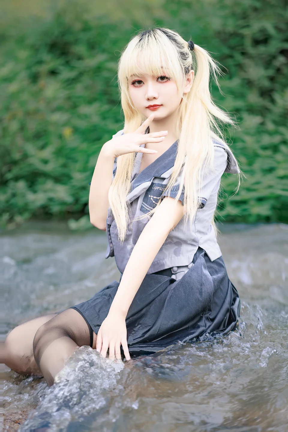 阿雪雪 - No.024 湿地JK [78P-1.77GB] tg@simisebaisi 【丝足阁】062.webp